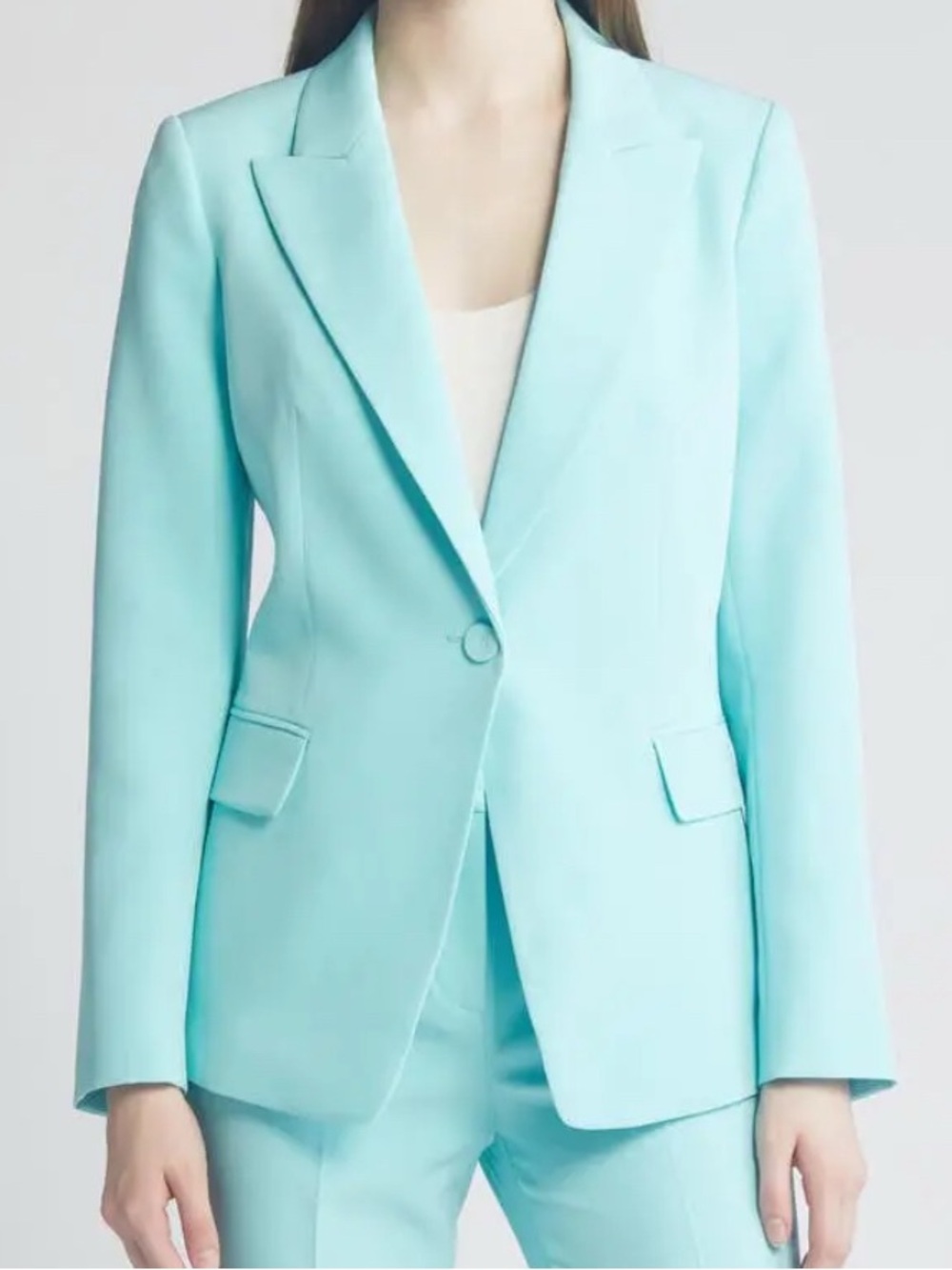 Kobi Halperin Mint Tailored Blazer, size Medium